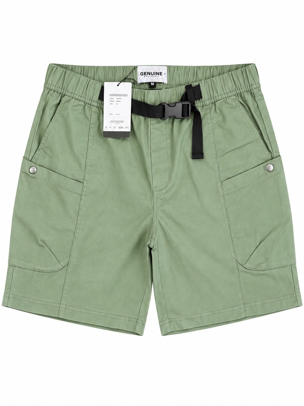 Green Utility Cargo Shorts Size Medium NWT